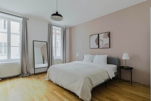 3 dormitorios, tabla de planchar con plancha, wifi y ropa de cama