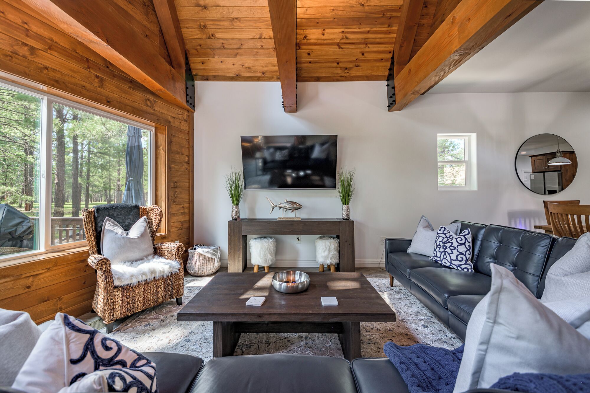 Charming Cottage-backs The Nat.forest With Spa, Ac/heat, Fire Pit And Game Room! - Arizona