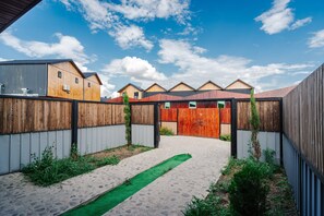 Bungalow de lujo | 1 dormitorio, escritorio, cortinas opacas y wifi gratis