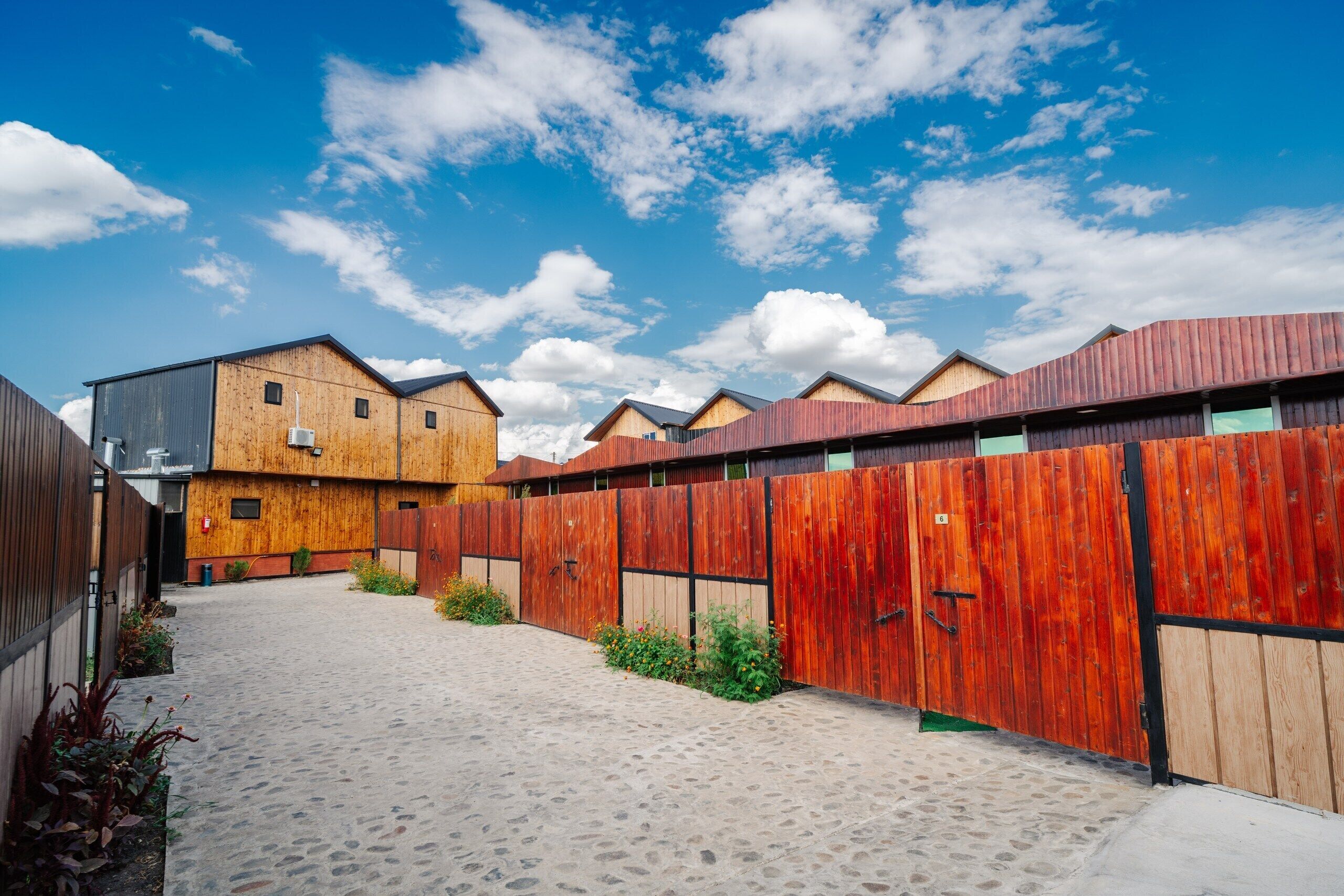 บริเวณประตูทางเข้า