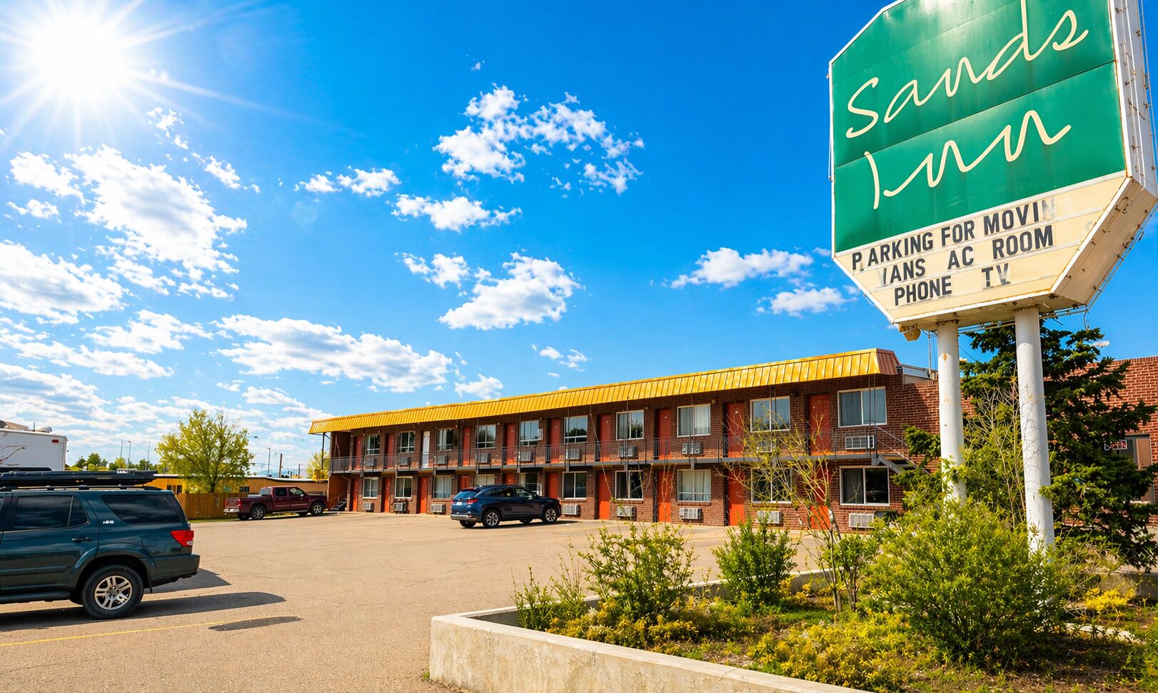 Entrada de la propiedad