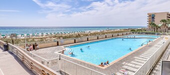 Beautiful beachfront home with shared pool and beach access