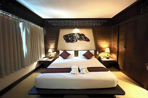 Junior suite | 1 slaapkamer, een bureau, geluiddichte muren, gratis wifi