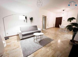 Living area - Orione Ostia Holiday Apartment (ROMA)