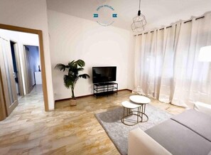 Living area - Orione Ostia Holiday Apartment (ROMA)
