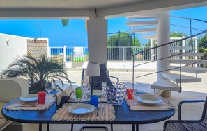 Outdoor dining - 3 bedroom stunning apartment in Alcamo (Alcamo)