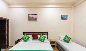 Deluxe Room | Individually furnished, desk, blackout drapes, iron/ironing board - Treebo Om Shree Banaras (Varanasi)