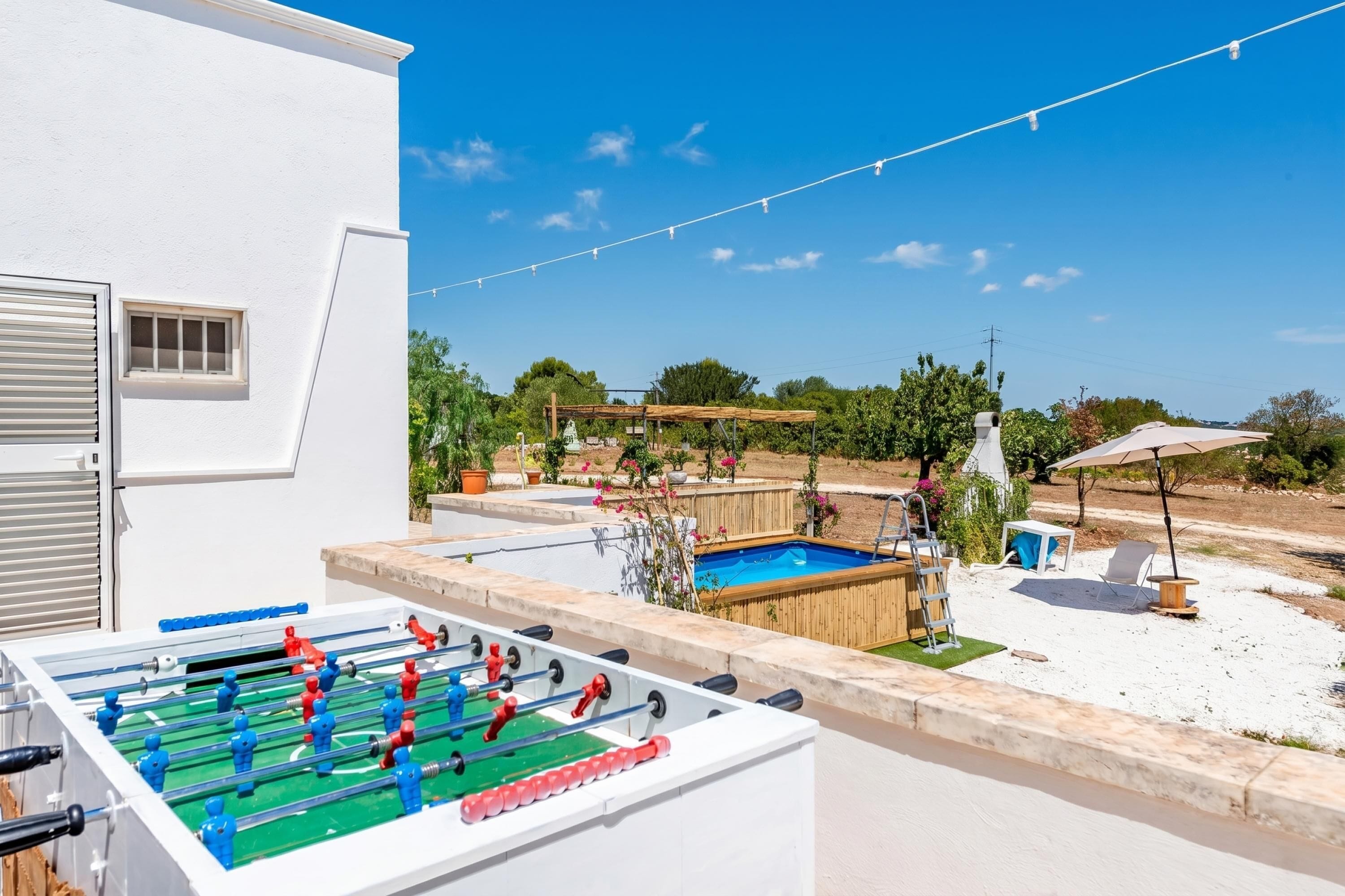 Family Villa, Multiple Bedrooms, Mountainside (Gioberti 20 I Trulli With Pool) | Property grounds