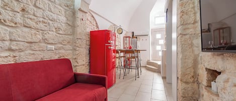 Flachbildfernseher, Kamin