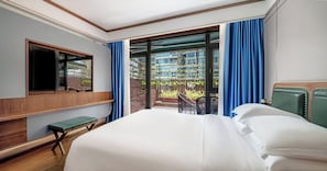 Habitación exclusiva doble, vistas a la ciudad | Vistas al jardín