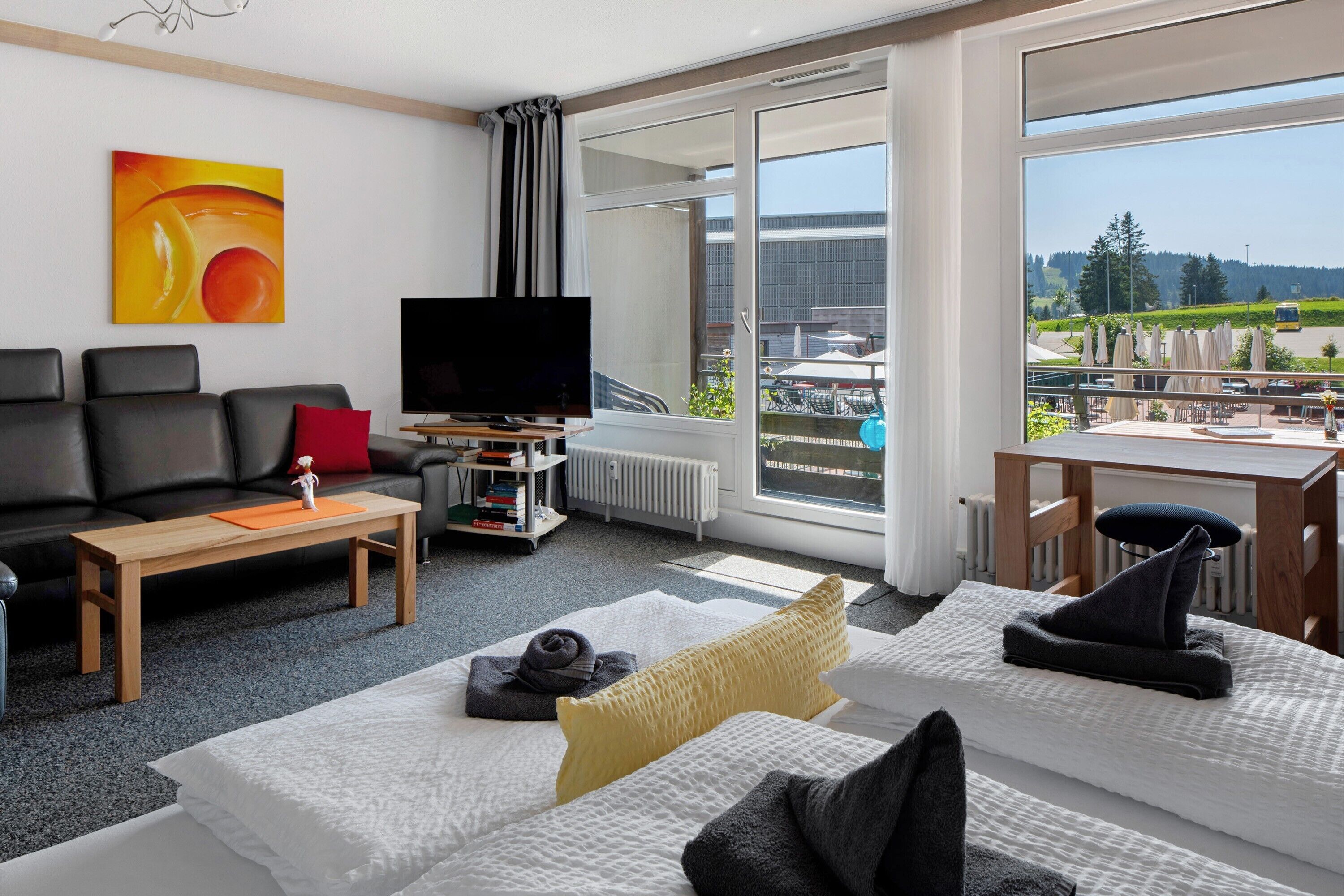 1 chambre, fer et planche à repasser, Wi-Fi gratuit, draps fournis