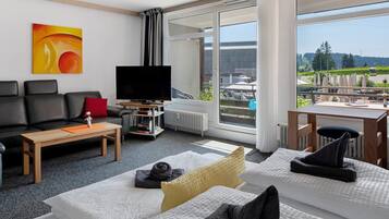 1 chambre, fer et planche Ă repasser, Wi-Fi gratuit, draps fournis