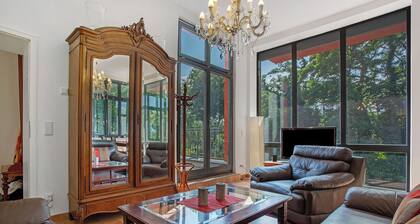 Villa 'Traumschlößchen 100 M Vom Strand' con terraza privada y Wi-Fi