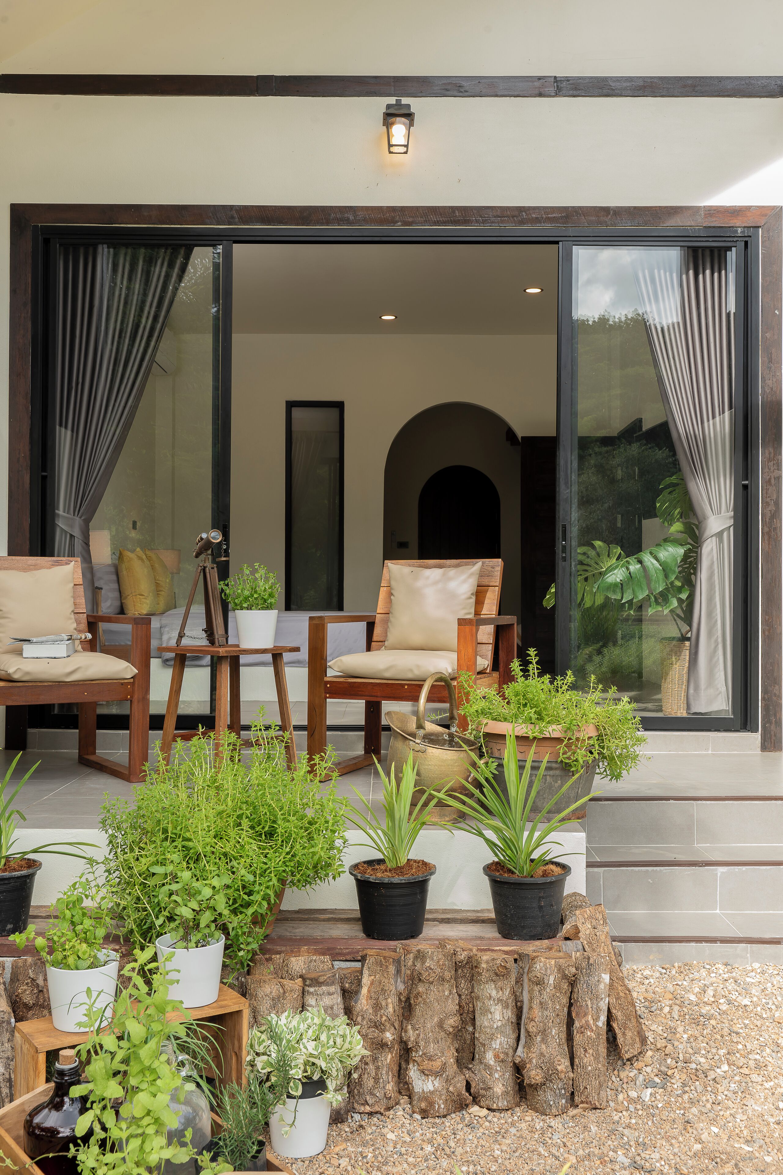 豪華客房, 陽台, 河景 | 露台/庭院