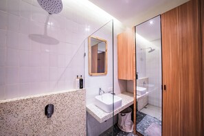 Standard Apartment, Patio, Garden View | Bathroom - Kumiko Apartment (Canggu)