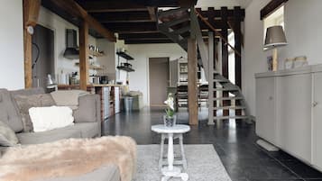 TV connectée, cheminée