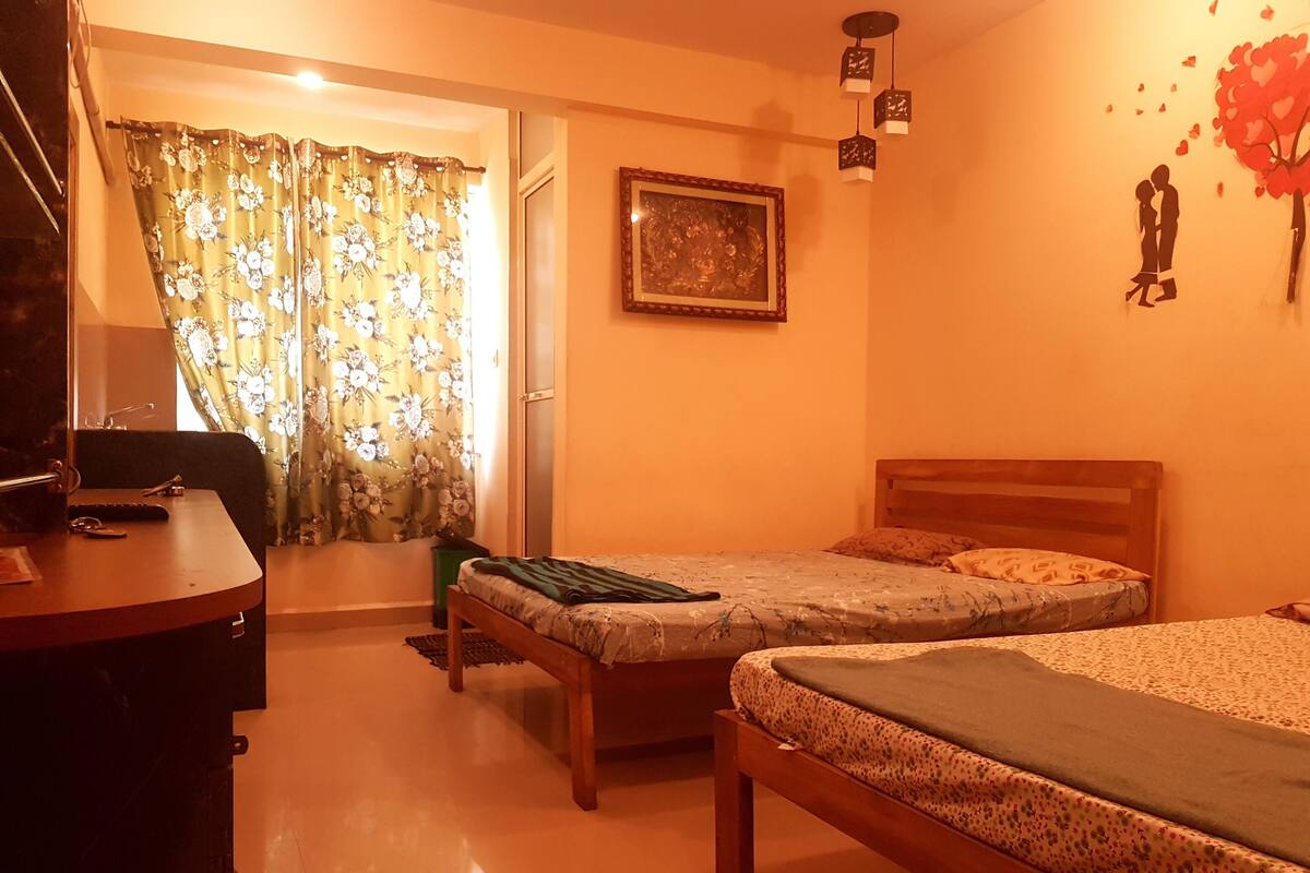 Phòng 4 dành cho gia đình | Bộ đồ giường cao cấp, nệm Select Comfort 