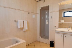 Shower, hair dryer