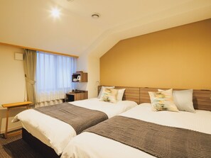 Kamar Twin Standar, Bebas Asap Rokok | Setrika/meja setrika, Wi-Fi gratis, dan seprai linen