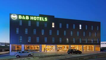 Overnatningsstedets facade