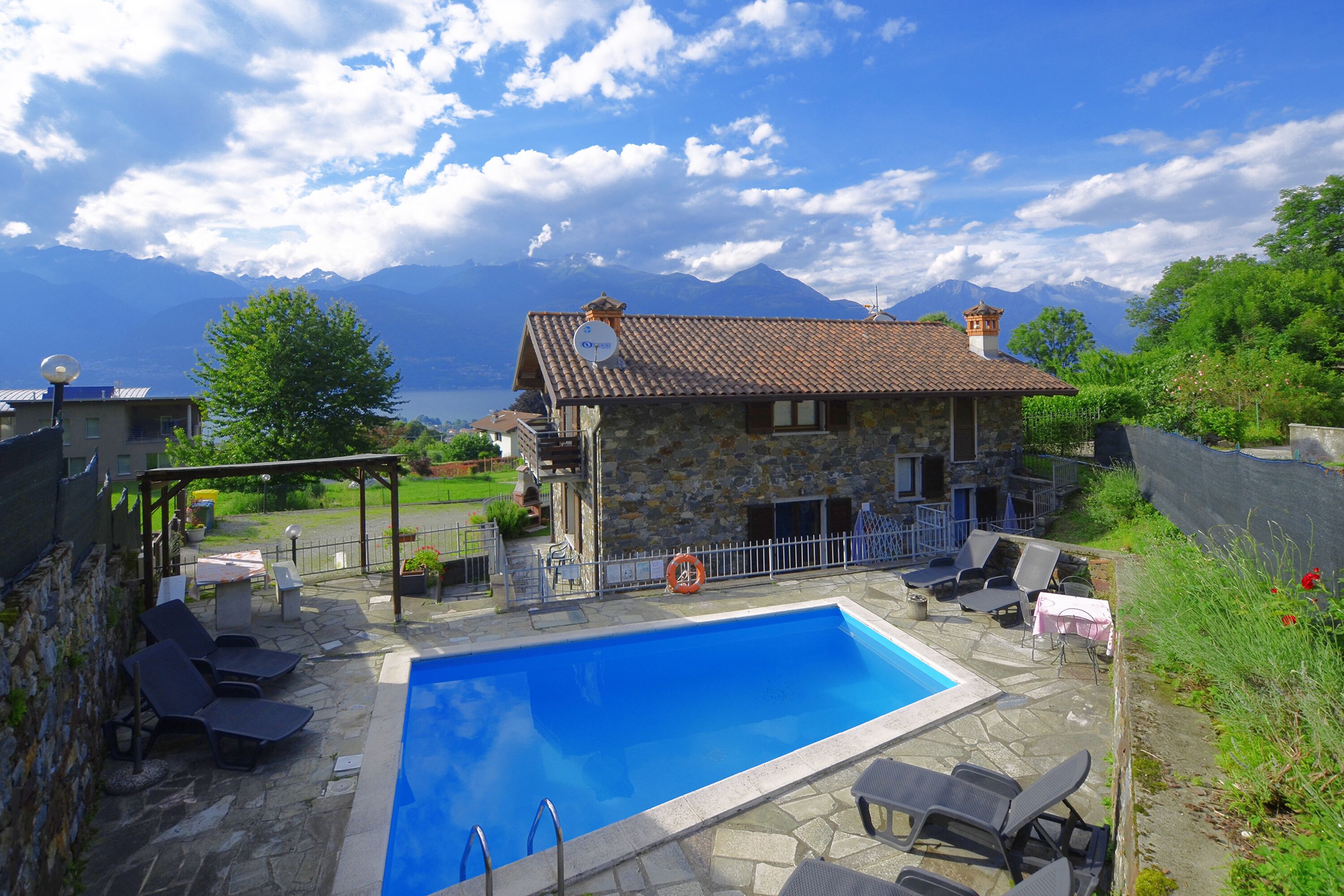 Seasonal outdoor pool