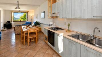 Family House, 1 Bedroom, Microwave, Mountainside (Belvedere A) | Dapur peribadi