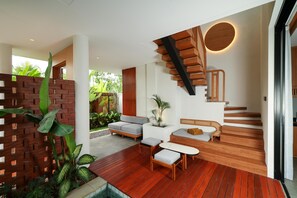 Dahayu - Three Bedroom Residence | Terrace/patio - Damara Village Ubud by Alaya Private Estate (Ubud)