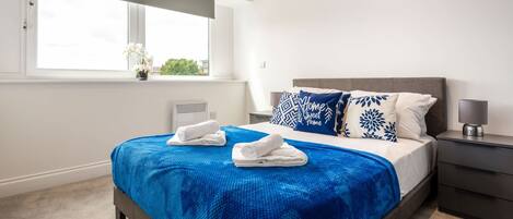 1 間睡房、書桌、Wi-Fi、床單