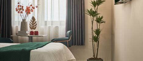 1 habitación, escritorio, sistema de insonorización y wifi gratis