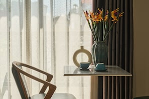 Panoramic Room, Non Smoking, City View | Desk, soundproofing, free WiFi, bed sheets - The Passion Hotel Airport - 5 minutes to Tan Son Nhat (Ho Chi Minh City)
