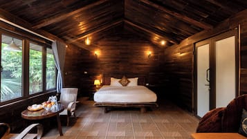 Villa Deluxe - 1 sovrum - privat pool - utsikt mot resort | Skrivbord, arbetsyta för laptop, ljudisolering och strykjärn/strykbräda