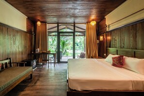 尊荣别墅, 1 间卧室, 私人游泳池, 度假村景观 | 庭院景观