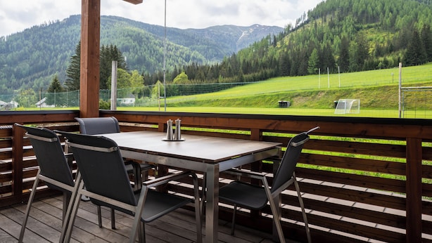 Appartement Confort, vue sur la montagne | Vue de la chambre