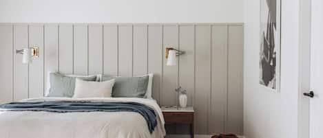 4 slaapkamers, een strijkplank/strijkijzer, wifi, beddengoed