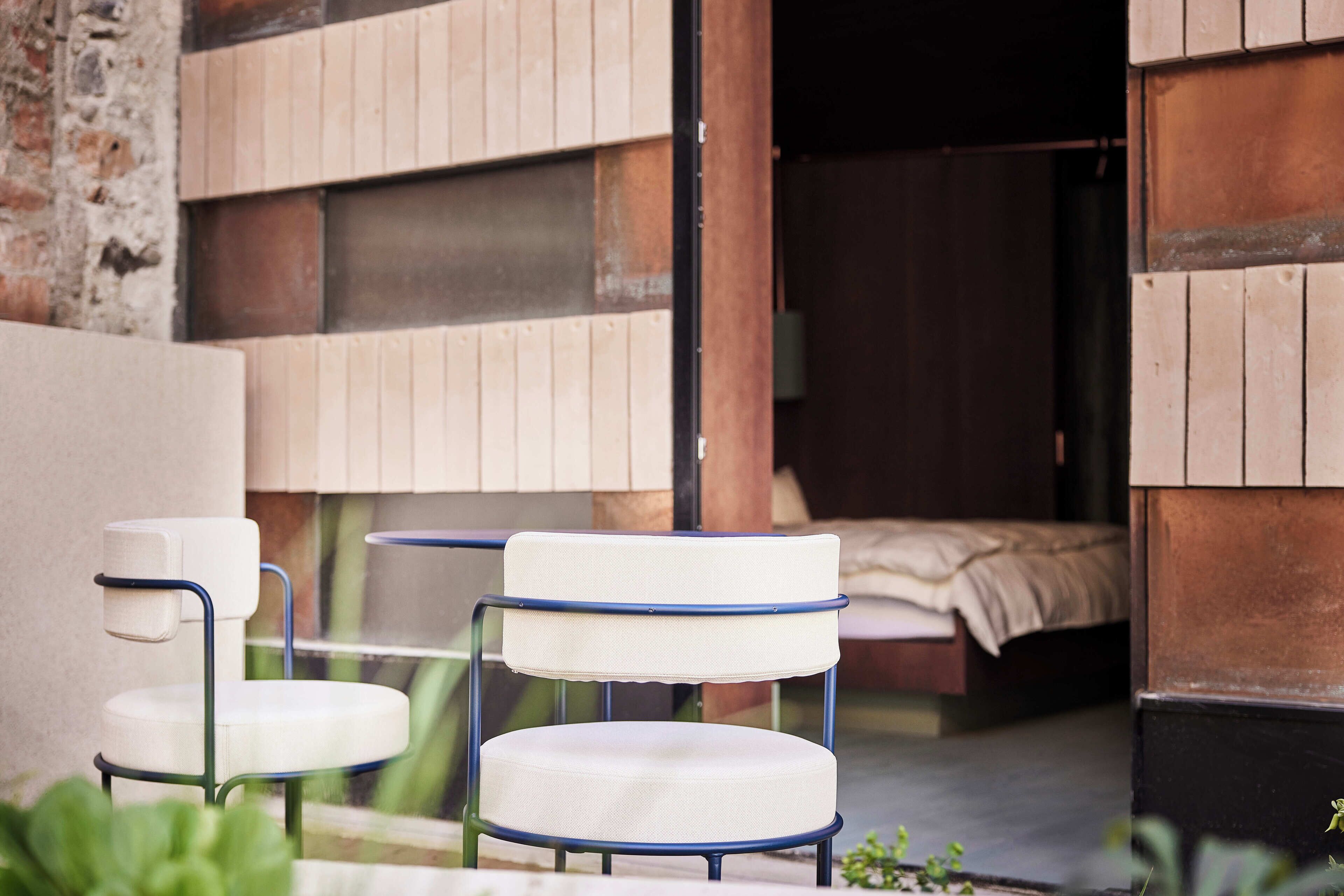 Doppia Superior, patio, vista cortile | Terrazza/patio