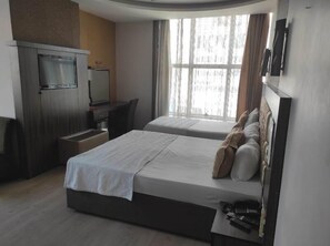 Minibar, blackout curtains, free WiFi, bed sheets