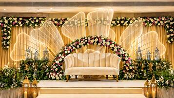 Indoor wedding