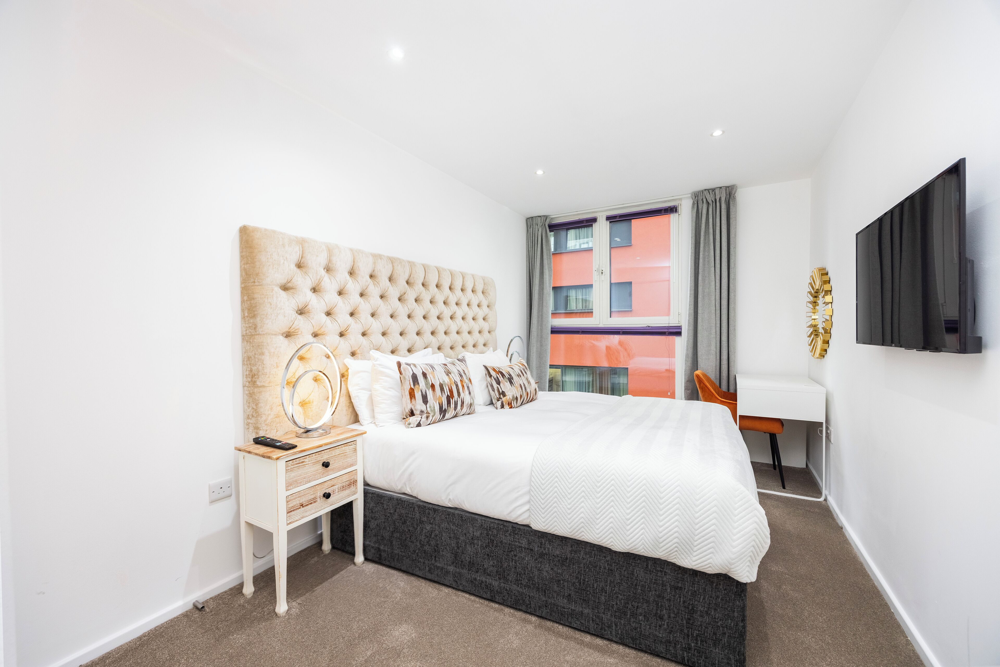 1 غرفة نوم ومكواة/لوح كي وواي فاي مجانًا