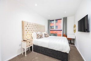 Apartamento superior | 1 quarto, ferros/tábuas de passar roupa, Wi-Fi de cortesia