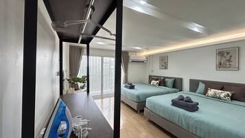 5 soveværelser, skrivebord, strygejern/strygebræt, Wi-Fi