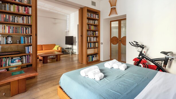 2 bedrooms, iron/ironing board, WiFi, bed sheets - San Saba House  (Roma)