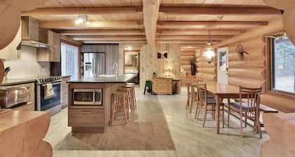 Chalet Le Mélisse | Chalet en Bois Rond & Nature