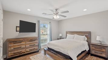 2 chambres, fer et planche Ă repasser, Wi-Fi, draps fournis