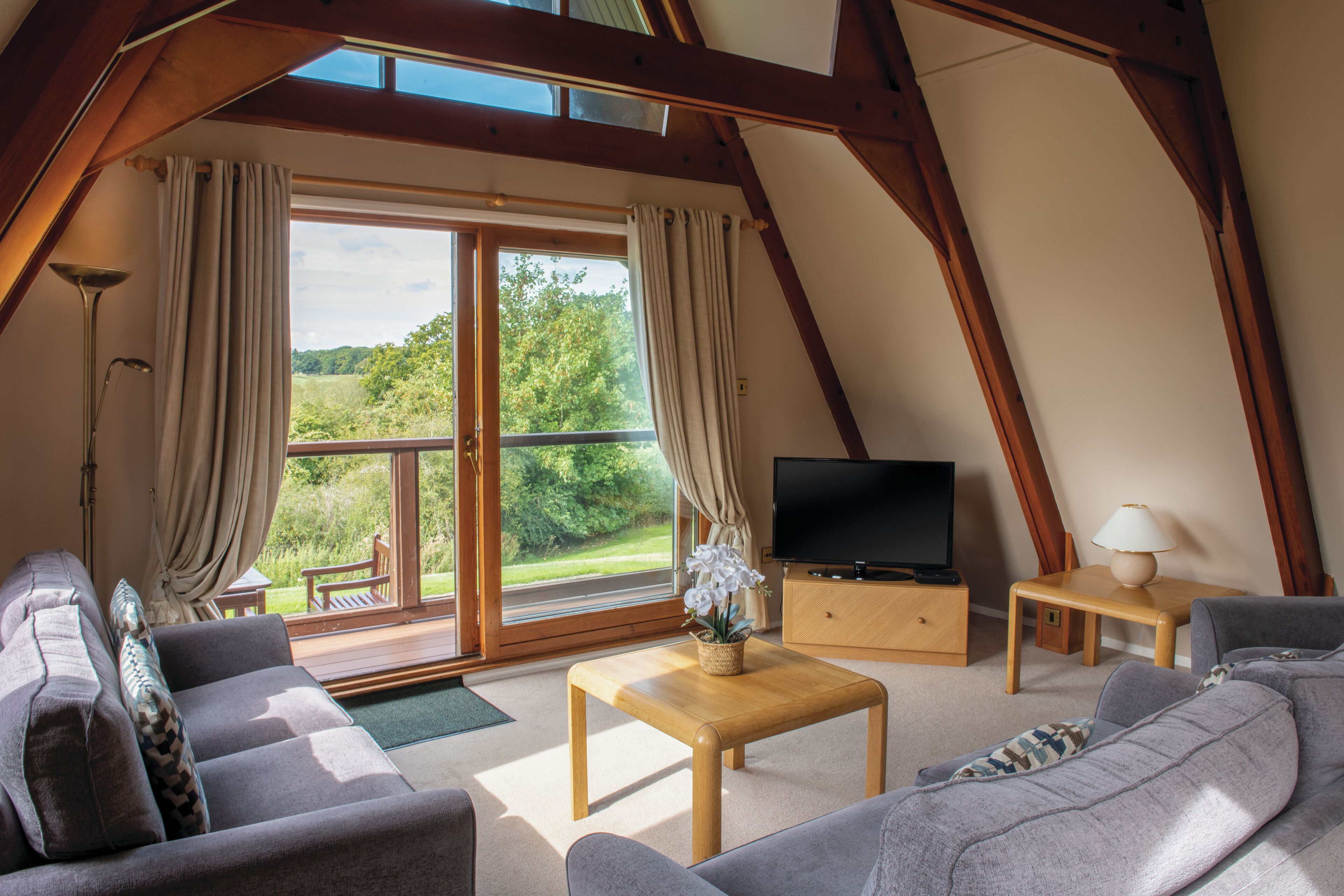 Burley Lodge | Living area | TV