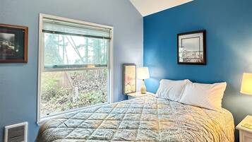 1 soverom, strykejern/-brett, wi-fi og sengetøy