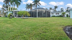 Exterior - Yacht Club Sun and Fun Pool Home with Separate Game Room (Cape Coral)