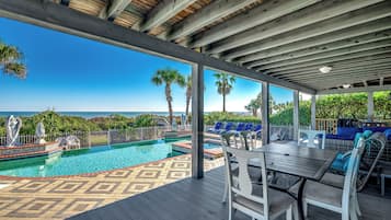 Indoor pool, a heated pool