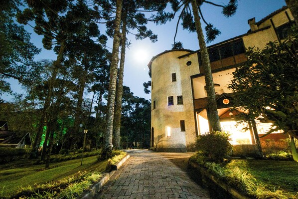 Façade de l’hébergement