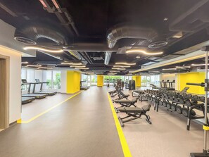 Fitnessbereich