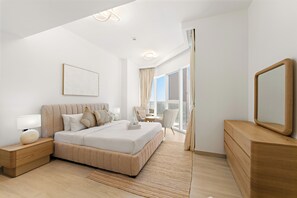 1 bedroom, in-room safe, iron/ironing board, WiFi - Stylish 1BR APT with Gym, Pool & other amenities (Dubai)